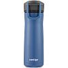 Термобутылка Jackson Сhill 2.0, вакуумная, синяя с нанесением логотипа