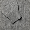 Джемпер Stitch с контрастной отделкой, серый с бордовым с нанесением логотипа