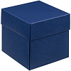 Коробка Anima, синяя с нанесением логотипа