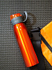 Спортивная бутылка для воды Korver, оранжевая с нанесением логотипа