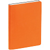 Ежедневник Flex Shall, датированный, оранжевый с нанесением логотипа