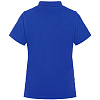 Рубашка поло детская Virma Kids, ярко-синяя с нанесением логотипа