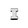 Элемент брелка-конструктора «Буква I» с нанесением логотипа