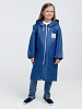 Дождевик детский Rainman Kids, ярко-синий с нанесением логотипа