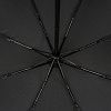 Зонт-трость «СКА», черный с нанесением логотипа