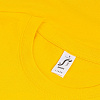 Футболка IMPERIAL 190, желтая с нанесением логотипа