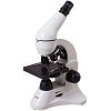 Монокулярный микроскоп Rainbow 50L с набором для опытов, белый с нанесением логотипа