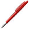 Ручка шариковая Prodir DS5 TTC, красная с нанесением логотипа