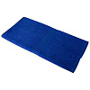 Полотенце махровое Soft Me Medium, синее с нанесением логотипа