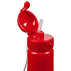 Бутылка для воды Barley, красная с нанесением логотипа