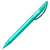 Ручка шариковая Prodir DS3 TFF, бирюзовая с нанесением логотипа