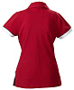 Рубашка поло женская ANTREVILLE, красная с нанесением логотипа