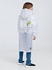 Дождевик детский Rainman Kids, белый с нанесением логотипа