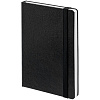 Ежедневник Nova, недатированный, черный с нанесением логотипа