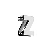 Элемент брелка-конструктора «Буква Z» с нанесением логотипа