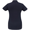 Рубашка поло женская ID.001 темно-синяя с нанесением логотипа