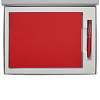 Набор Flat Maxi, красный с нанесением логотипа