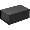 Коробка LumiBox, черная с нанесением логотипа