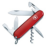 Офицерский нож SPARTAN 91, красный с нанесением логотипа