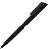 Ручка шариковая Flip, черная с нанесением логотипа
