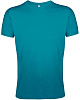 Футболка мужская Regent Fit 150, винтажный синий с нанесением логотипа