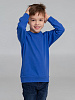 Свитшот детский Toima kids, ярко-синий с нанесением логотипа