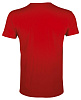 Футболка мужская приталенная REGENT FIT 150, красная с нанесением логотипа