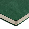 Ежедневник Kuka, недатированный, зеленый с нанесением логотипа