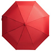 Зонт складной AOC, красный с нанесением логотипа