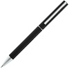 Ручка шариковая Blade Soft Touch, черная с нанесением логотипа