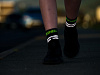 Водонепроницаемые носки Pro Visibility Cycling, черные с серым с нанесением логотипа
