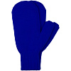 Варежки Life Explorer, синие с нанесением логотипа