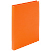 Ежедневник Shall, недатированный, оранжевый с нанесением логотипа