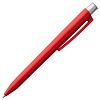 Ручка шариковая Delta, красная с нанесением логотипа