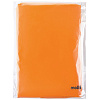 Дождевик-пончо RainProof, оранжевый с нанесением логотипа