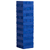 Игра «Деревянная башня мини», синяя с нанесением логотипа