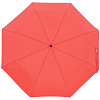 Зонт складной Show Up со светоотражающим куполом, красный с нанесением логотипа