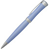 Ручка шариковая Desire, голубая с нанесением логотипа