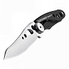 Нож Skeletool KBX, стальной с черным с нанесением логотипа