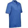 Рубашка поло мужская Eclipse H2X-Dry, синяя с нанесением логотипа