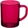 Кружка Enjoy, ярко-розовая (фуксия) с нанесением логотипа