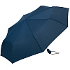 Зонт складной AOC, синий с нанесением логотипа