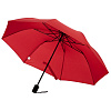 Зонт складной Rain Spell, красный с нанесением логотипа