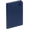 Ежедневник Angle, недатированный, темно-синий с нанесением логотипа