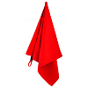 Спортивное полотенце Atoll Medium, красное с нанесением логотипа