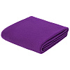 Флисовый плед Warm&Peace, фиолетовый с нанесением логотипа