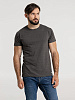 Футболка Firm Wear, черный меланж с нанесением логотипа