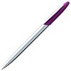 Ручка шариковая Dagger Soft Touch, фиолетовая с нанесением логотипа
