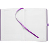 Ежедневник Favor, недатированный, фиолетовый с нанесением логотипа
