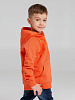 Толстовка детская Stellar Kids, оранжевая с нанесением логотипа